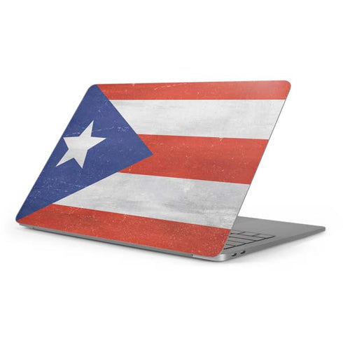 Puerto Rico Flag Distressed Apple MacBook Pro 16-inch Skin