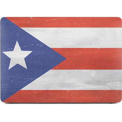 Puerto Rico Flag Distressed Apple MacBook Pro 16-inch Skin