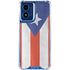 Puerto Rico Flag Distressed Moto G 5G (2024) Clear Case