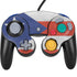 Puerto Rico Flag Distressed Nintendo Skins
