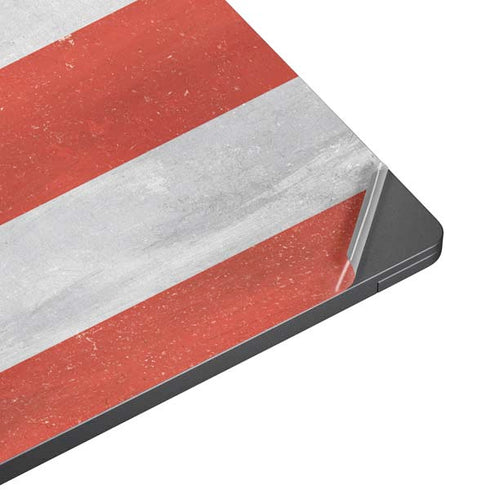 Puerto Rico Flag Distressed Surface Laptop 7 13.8in Skin