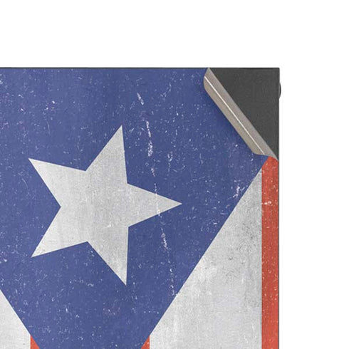 Puerto Rico Flag Distressed XBox Series X Digital Edition Console Skin