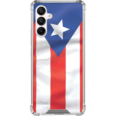 Puerto Rico Flag Galaxy A16 5G Clear Case