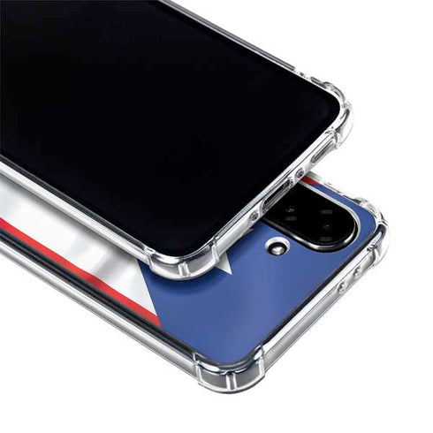 Puerto Rico Flag Galaxy A36 5G Clear Case