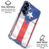 Puerto Rico Flag Galaxy S25 Clear Case