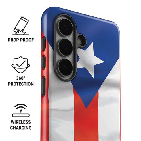 Puerto Rico Flag Galaxy S26 Plus Impact Case