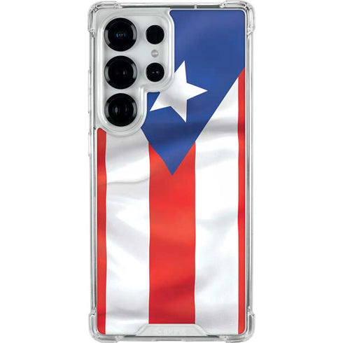 Puerto Rico Flag Galaxy S26 Ultra Clear Case