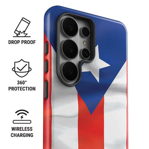 Puerto Rico Flag Galaxy S26 Ultra Impact Case