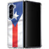 Puerto Rico Flag Galaxy Z Fold5 5G Clear Case