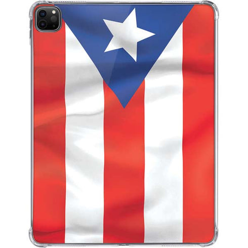 Puerto Rico Flag iPad Pro 11in (2024) Clear Case