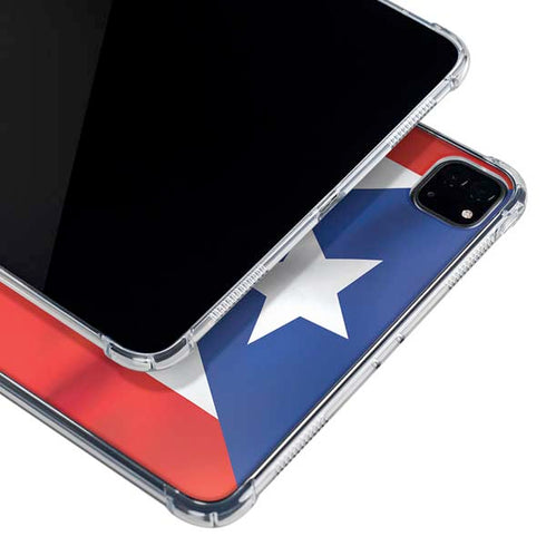 Puerto Rico Flag iPad Pro 11in (2024) Clear Case