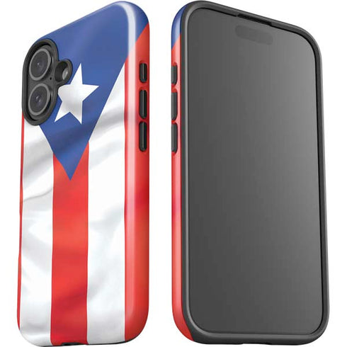 Puerto Rico Flag iPhone 16 Impact Case