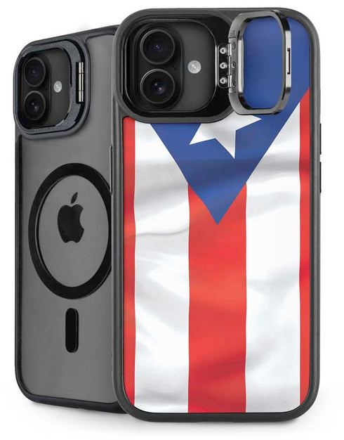 Puerto Rico Flag iPhone 16 Kickstand Case