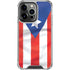 Puerto Rico Flag iPhone 16 Pro Clear Case