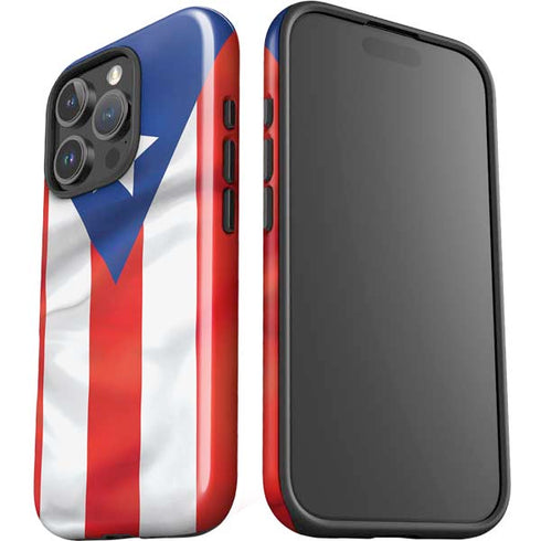 Puerto Rico Flag iPhone 16 Pro Impact Case
