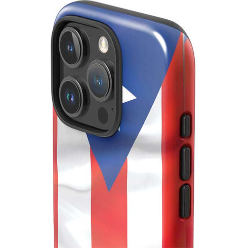 Puerto Rico Flag iPhone 16 Pro Max Impact Case