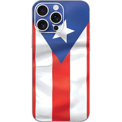 Puerto Rico Flag iPhone 16 Pro Max Skin