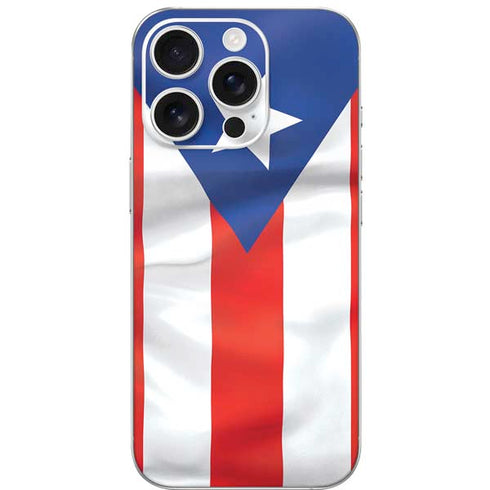Puerto Rico Flag iPhone 16 Pro Skin