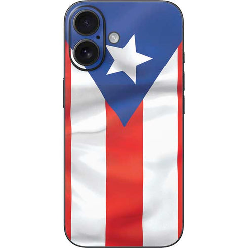 Puerto Rico Flag iPhone 16 Skin