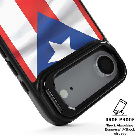 Puerto Rico Flag iPhone 17 Air Kickstand Case