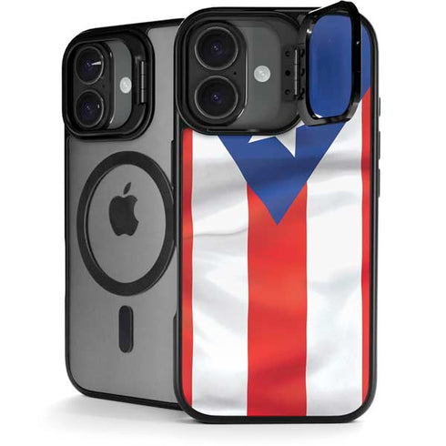 Puerto Rico Flag iPhone 17 Kickstand Case
