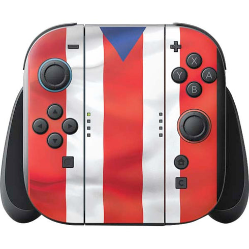 Puerto Rico Flag Nintendo Switch 2 (2025) with Joy-Con Skin