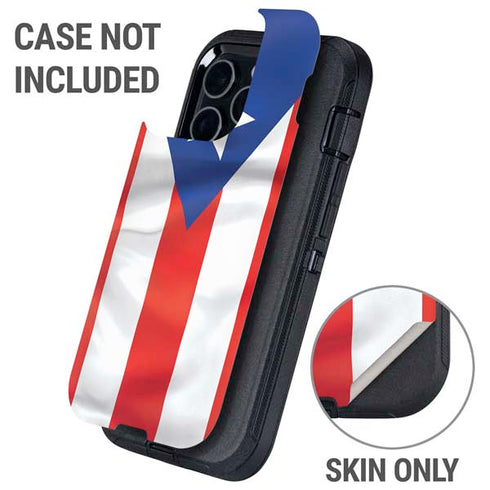 Puerto Rico Flag Otterbox Defender iPhone Skin