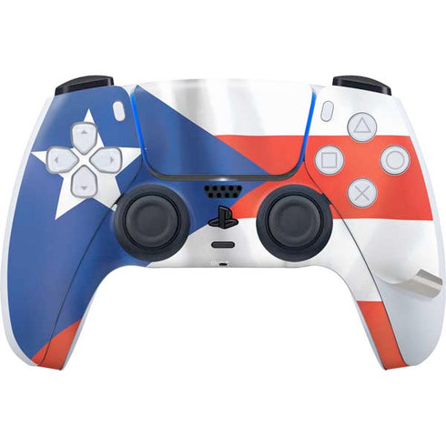 Puerto Rico Flag PS5 Pro Disk Bundle Skin