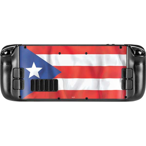 Puerto Rico Flag Steam Deck Handheld Gaming Computer OLED Skin