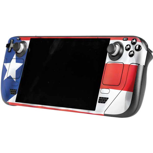 Puerto Rico Flag Steam Deck Handheld Gaming Computer Skin