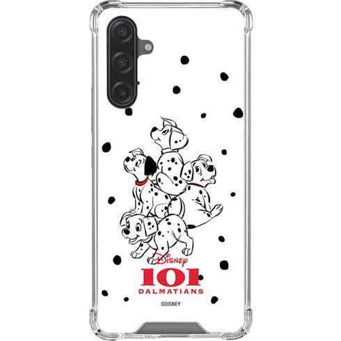 Disney 101 Dalmatians Puppy pile Galaxy A17 Clear Case