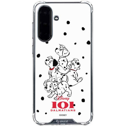 Disney 101 Dalmatians Puppy pile Galaxy A36 5G Clear Case