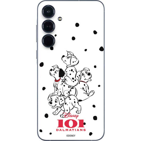 Disney 101 Dalmatians Puppy pile Galaxy A55 5G Skin