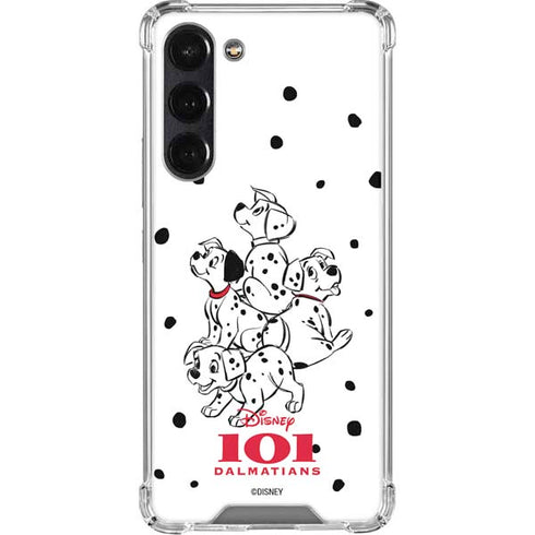 Disney 101 Dalmatians Puppy pile Galaxy S24 FE Clear Case