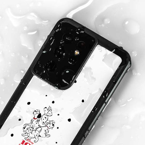 Disney 101 Dalmatians Puppy pile Galaxy S24 Ultra Waterproof Case