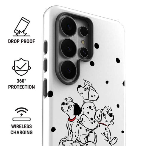 Disney 101 Dalmatians Puppy pile Galaxy S26 Ultra Impact Case