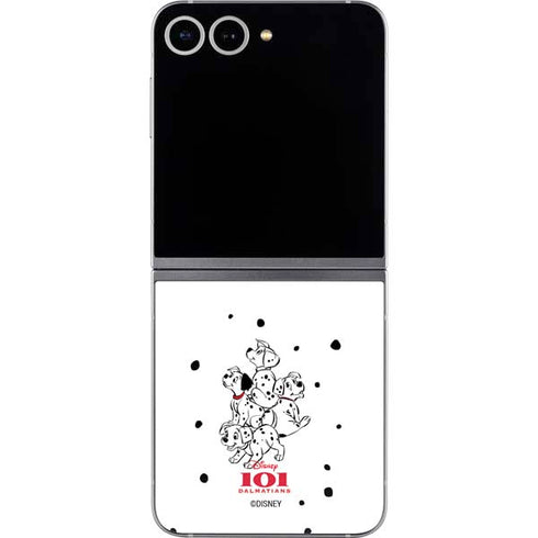 Disney 101 Dalmatians Puppy pile Galaxy Z Flip6 Skin