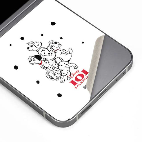 Disney 101 Dalmatians Puppy pile Galaxy Z Flip6 Skin