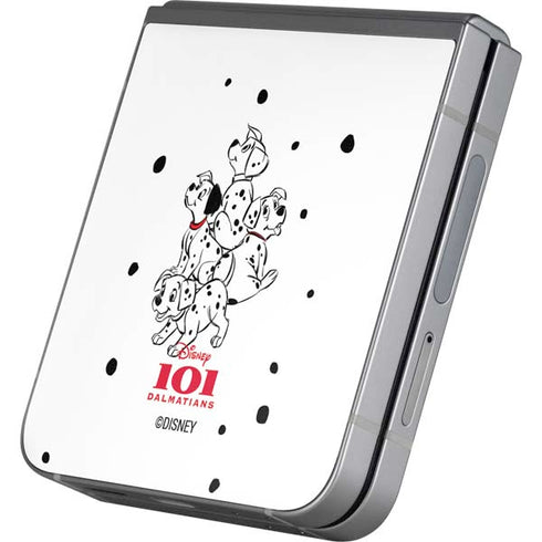 Disney 101 Dalmatians Puppy pile Galaxy Z Flip6 Skin
