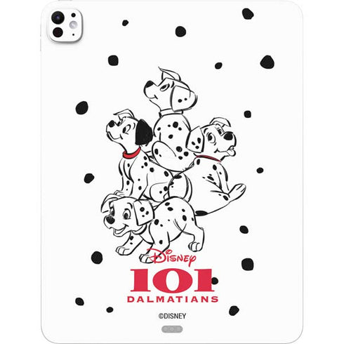 Disney 101 Dalmatians Puppy pile iPad Pro 13in M4 (2024) Skin