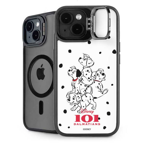 Disney 101 Dalmatians Puppy pile iPhone 15 Plus Kickstand Case