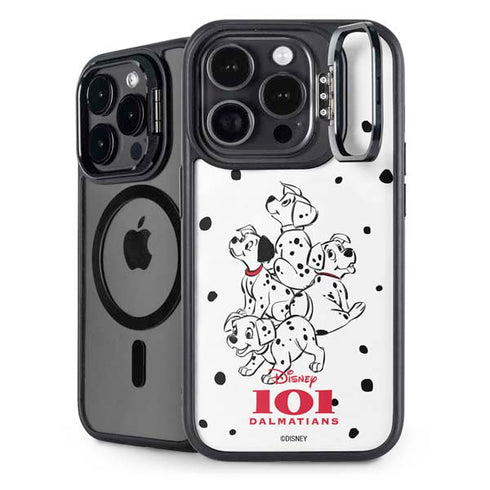 Disney 101 Dalmatians Puppy pile iPhone 15 Pro Kickstand Case