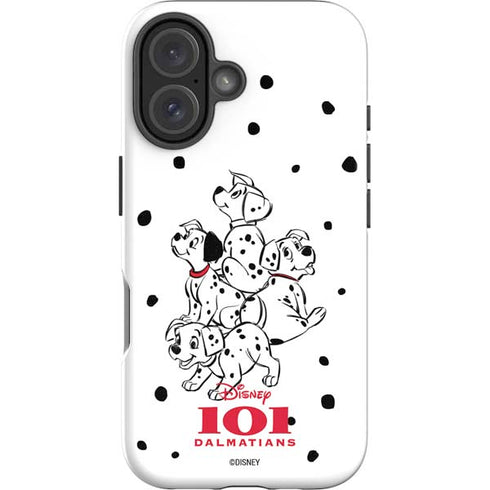 Disney 101 Dalmatians Puppy pile iPhone 16 Impact Case