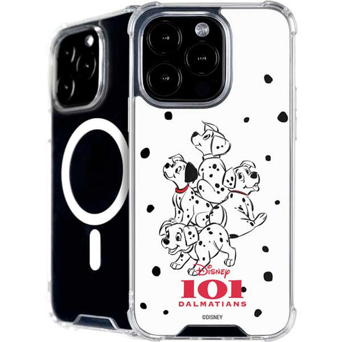Disney 101 Dalmatians Puppy pile iPhone 16 Pro MagSafe Case