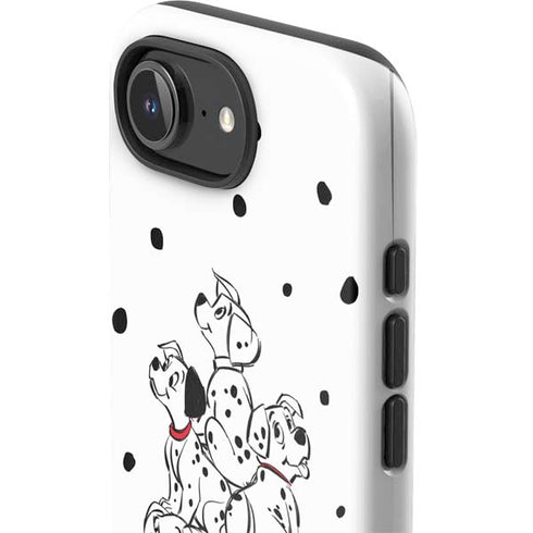 Disney 101 Dalmatians Puppy pile iPhone 16e Impact Case