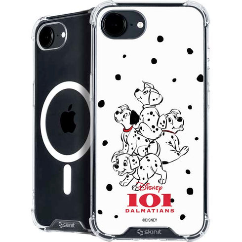 Disney 101 Dalmatians Puppy pile iPhone 16e MagSafe Case