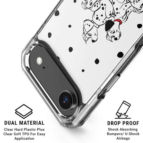 Disney 101 Dalmatians Puppy pile iPhone 17 Air Clear Case