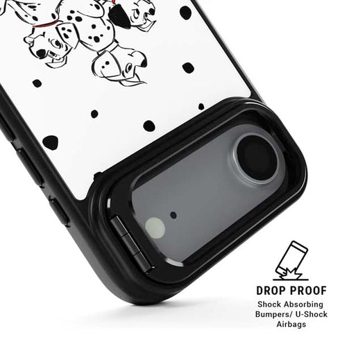 Disney 101 Dalmatians Puppy pile iPhone 17 Air Kickstand Case