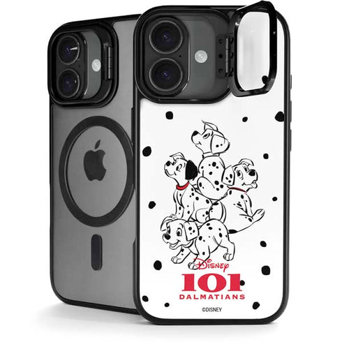 Disney 101 Dalmatians Puppy pile iPhone 17 Kickstand Case