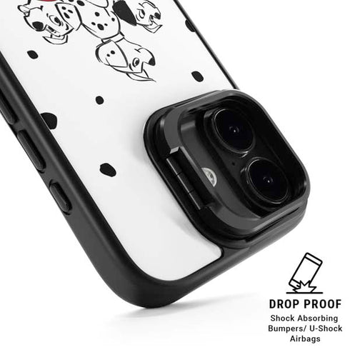 Disney 101 Dalmatians Puppy pile iPhone 17 Kickstand Case